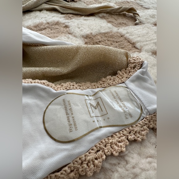 NWT Maiyo Claudia Bikini Set in Gold Size Large - Picture 9 of 9